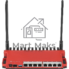 Роутер беспроводной MikroTik L009UiGS-2HaxD-IN AX600 10/100/1000BASE-TX, 2.4Ггц, 8*1Gbit, 1*SFP 2.5Gbit