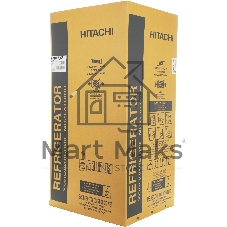 Холодильник Hitachi R-W660PUC7 GGR серый двухкамерный 396/144л морозилка сверху No Frost, Side by Side