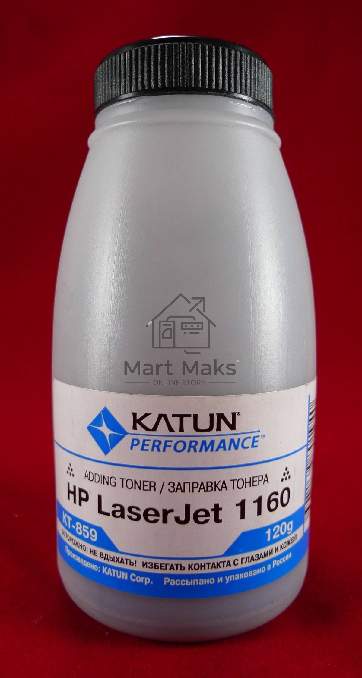 Тонер HP LJ 1160/1320 (фл.120г.) Katun фас России