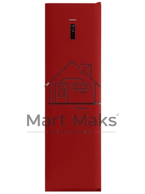 Холодильник Pozis RK FNF-173 рубиновый двухкамерный 220/124л морозилка снизу, No Frost