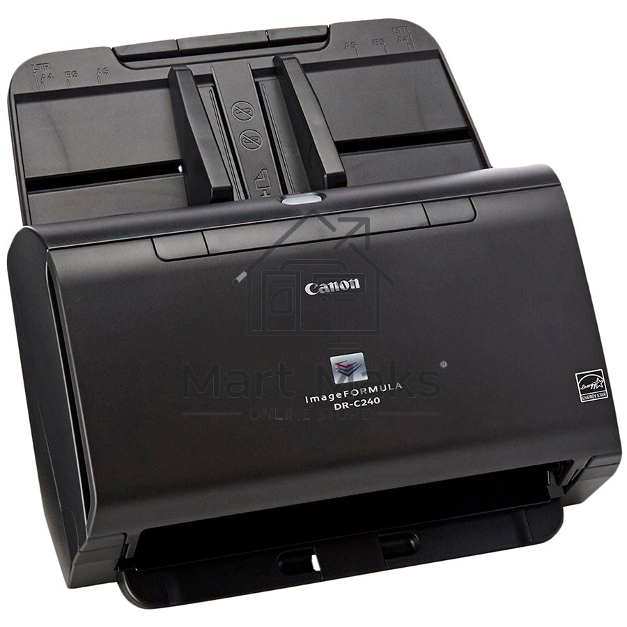 Сканер Canon DR-C240 (0651C003), протяжный, A4, CIS, 600x600 dpi, 45(30)ppm, ADF 60, Duplex Color, USB 2.0