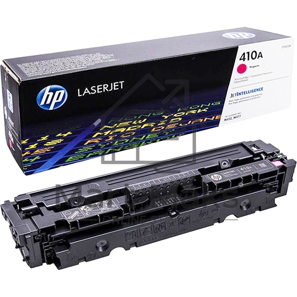 Картридж лазерный Hewlett-Packard HP 410A CF413A пурпурный для HP LJ Pro M452, M477 2300стр.