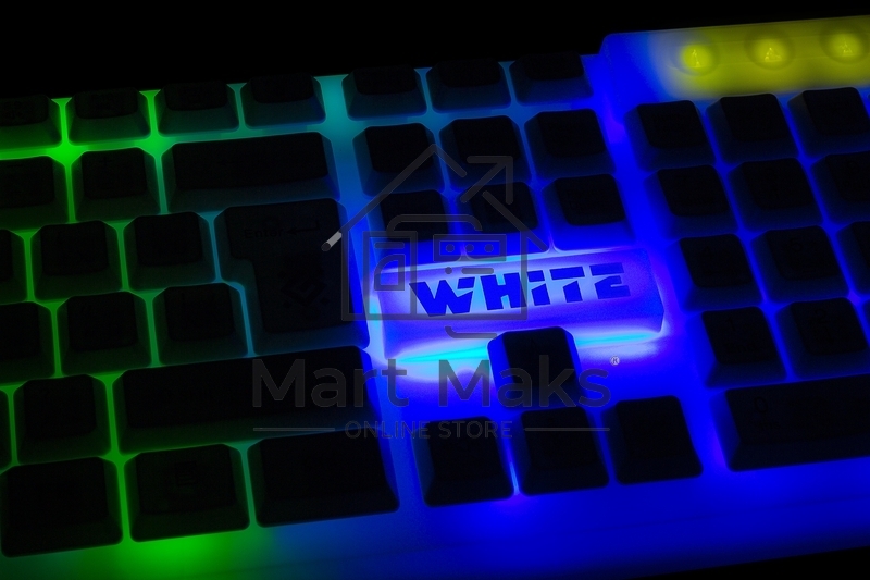 Клавиатура Defender White GK-172 проводная, USB, белый