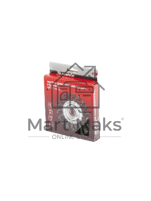 Щетка Matrix для УШМ 125 мм, М14, плоская, крученая проволока 0,35 мм