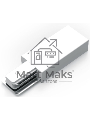 Адаптер питания для подключения трековых шинопроводов к сети Gauss белый