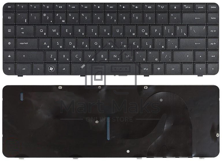 Клавиатура для ноутбука HP Compaq Presario CQ62 CQ56 G62 G56 черная