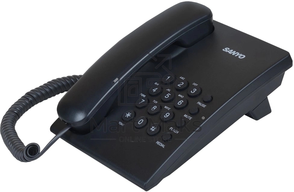Телефон проводной SANYO RA-S204B черный