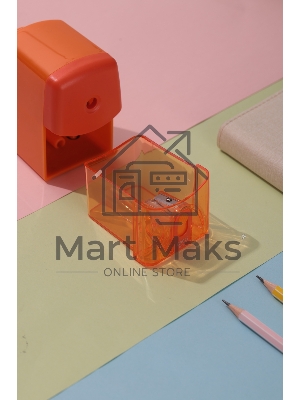 Точилка для карандашей механическая Deli E0635, 1 отверстие, пластик, коробка