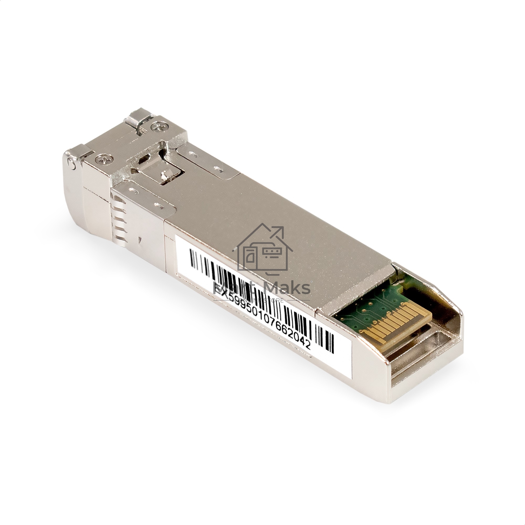Трансивер SFP+ EXT-10G-MM850-LC2-300M (10GBase-SR для многомодового оптического кабеля, 10 Гбит/с, Tx:850/Rx:850 нм, до 300 м, разъем Duplex LC)