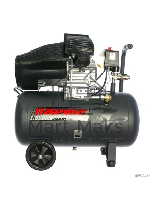 Компрессор поршневой Парма K-1800/50КМ масляный 285л/мин 50л 1800Вт серый/черный
