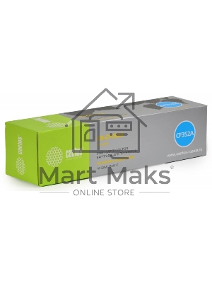 Картридж лазерный Cactus CS-CF352A желтый (1000 стр.) для HP M176/M177