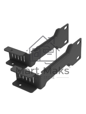 Крепежный набор для установки маршрутизаторов серии Mikrotik RB4011 в серверную стойку (шкаф)