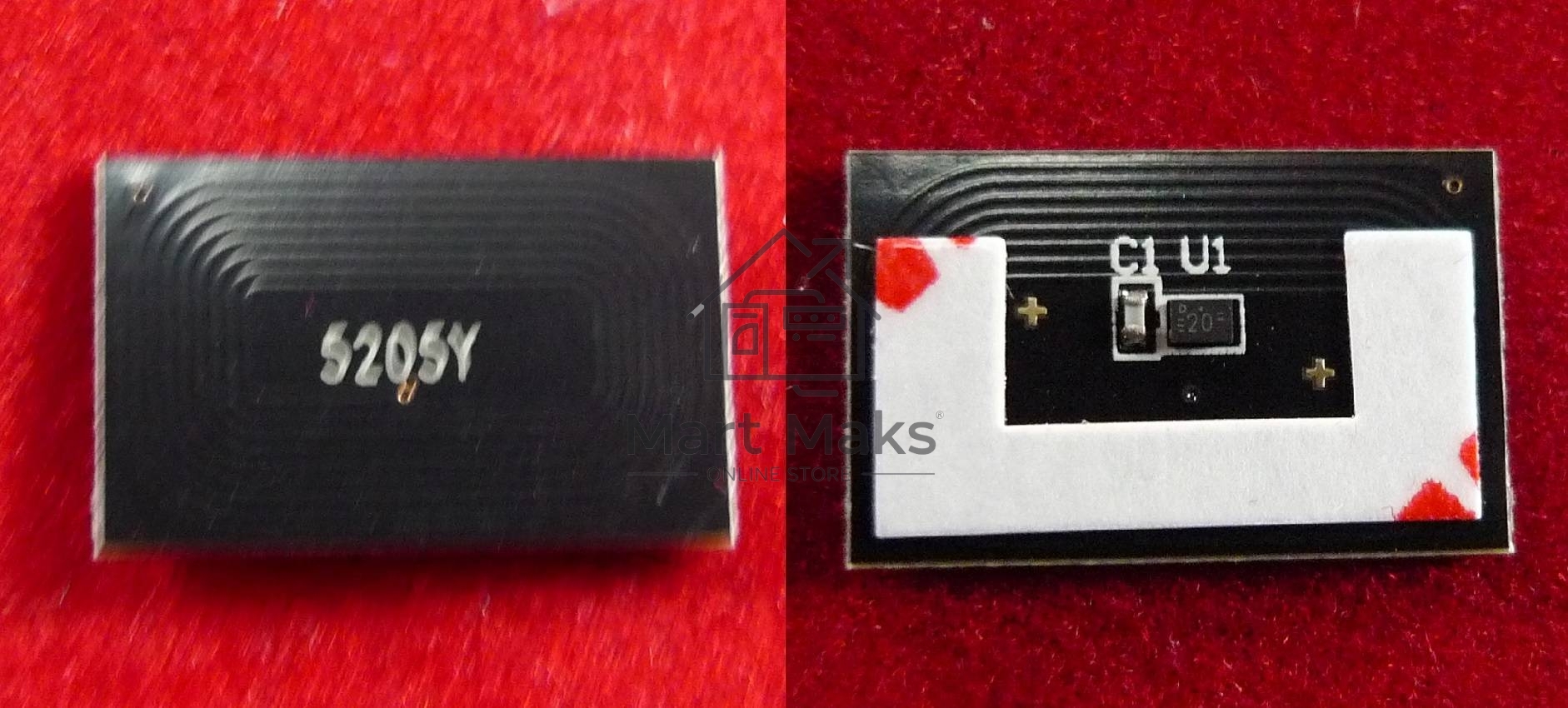 Чип ELP для Kyocera TASKalfa 356ci (TK-5205Y) Yellow 12K