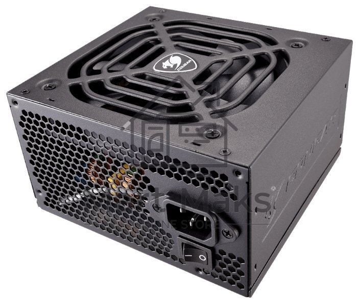 Блок питания Cougar CGR BS-500R, 500Вт BULK, 80 Plus Bronze, 120мм, черный