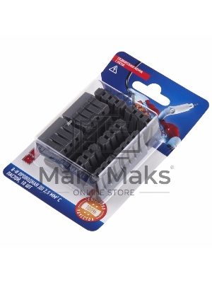 Соединительная клемма с пастой, 8-и проводная до 2,5 мм², (10шт.) Rexant