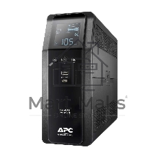 Источик бесперебойного питания APC  Back-UPS Pro BR 1200VA/720W, Sinewave,8xC13 Outlets(2 Surge & 6 batt.), AVR, LCD, Data/DSL protect, USB