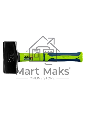 Кувалда Сибртех 1500 г, фибергласовая обрезиненная рукоятка