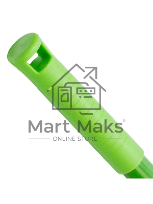 Черенок для метлы Россия металлический с пластиковой резьбой 68417