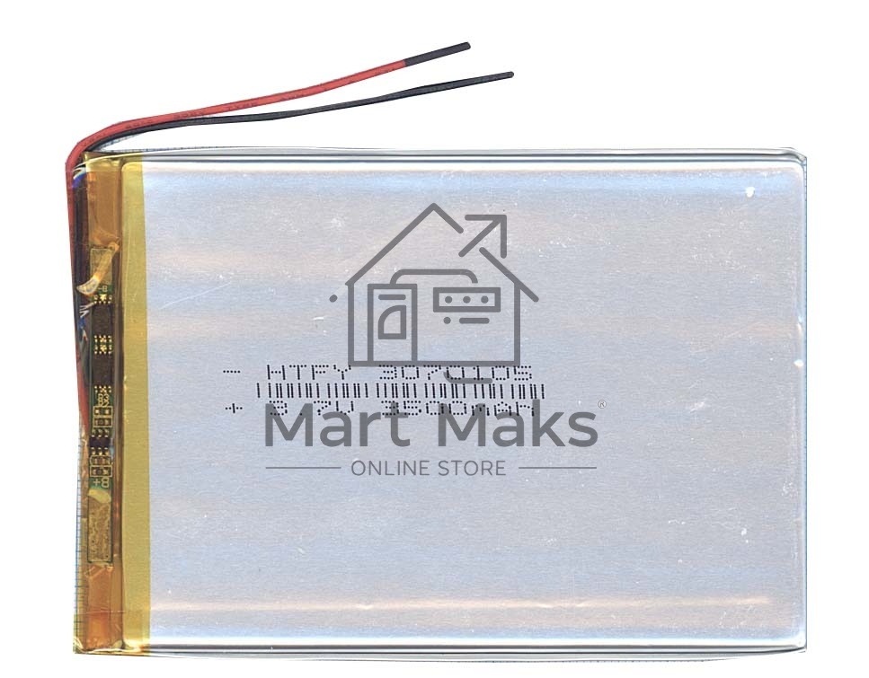 Аккумулятор Li-Pol (батарея) 3*70*105мм 2pin 3.7V/3500mAh