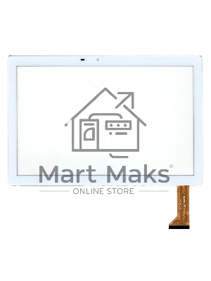 Сенсорное стекло (тачскрин) для Digma Optima 10 Z802 4G, белое