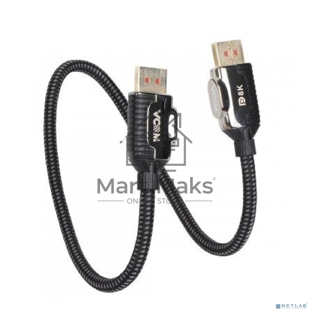 Кабель соединительный VCOM CG634-2M DISPLAY PORT v1.4, 8K@60Hz, 2m