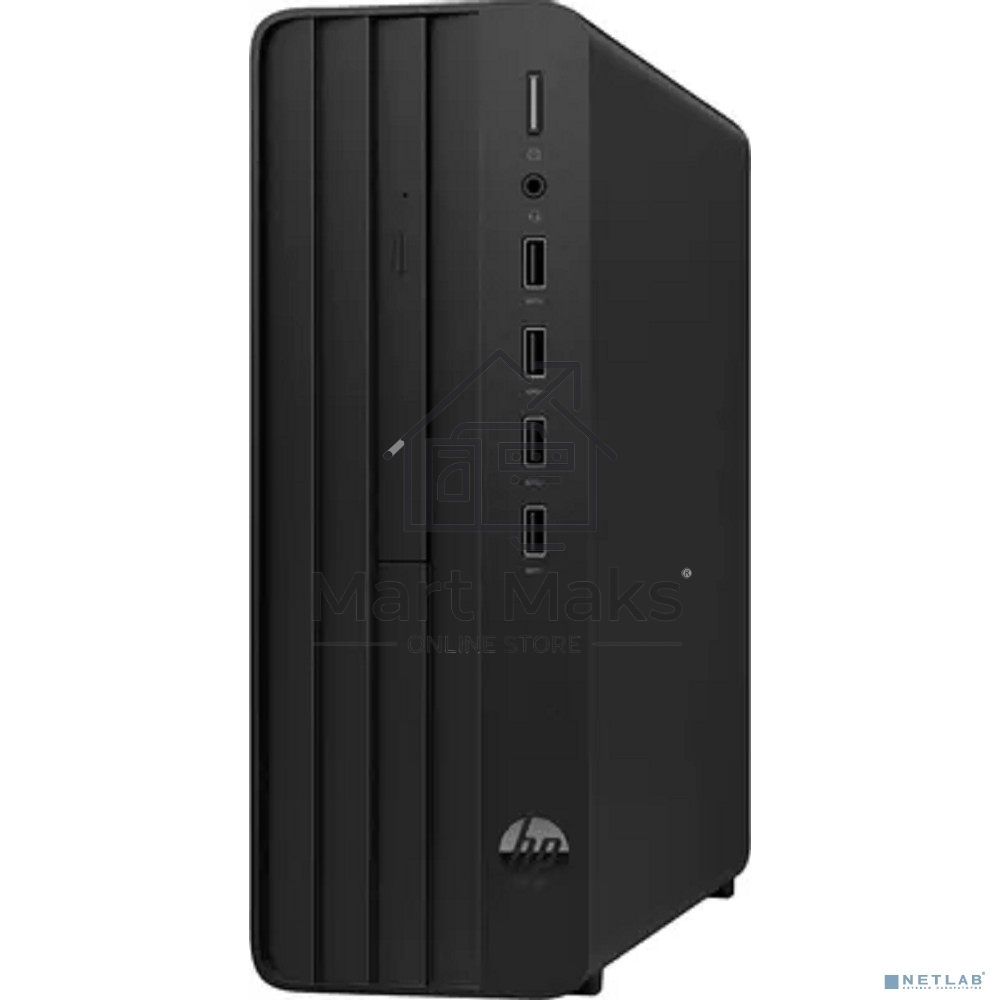 Компьютер HP 290 G9 SFF i5 13400 (2.5) 8Gb SSD512Gb UHDG 730 Free DOS 3.0 GbitEth 180W kb мышь клавиатура черный (8T2G6ES)