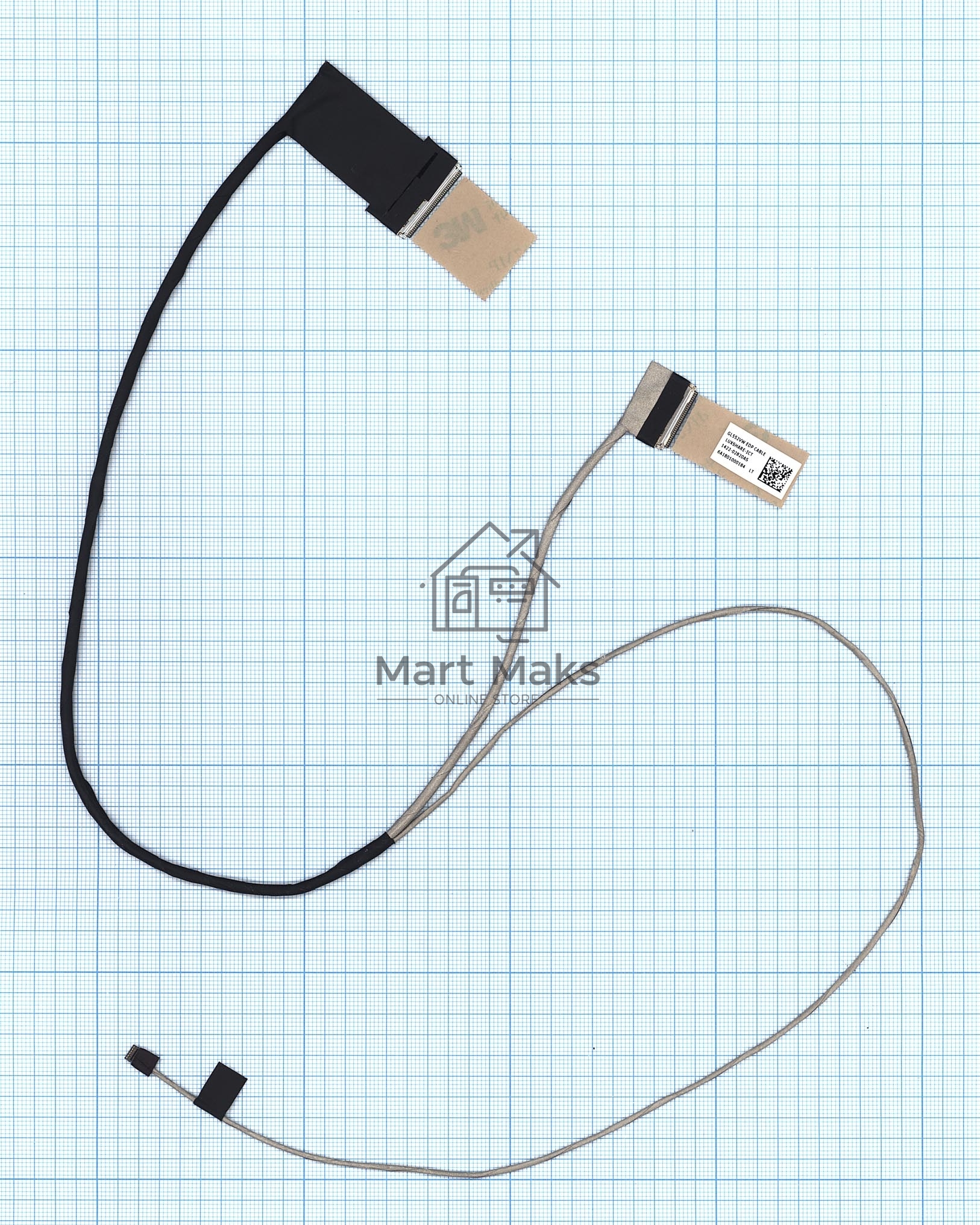Шлейф матрицы для ноутбука Asus GL552VW GL552JX GL552J GL552V ZX50J 40-pin, 30-pin