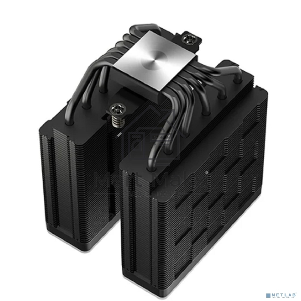 Кулер для процессора DEEPCOOL AG620 BK ARGB V2 черный 120мм алюминий+медь 1850rpm 29.4db 4-pin 260W 157мм