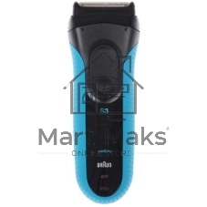 Электробритва сетчатая Braun 3010BT синий/черный