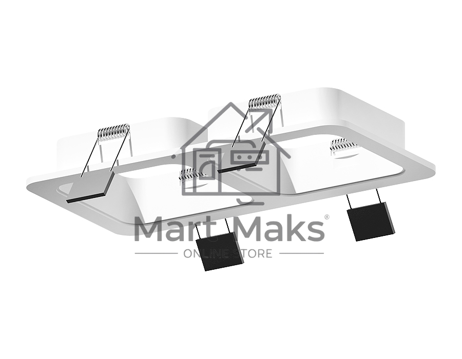 Корпус светильника C7905 SWH белый песок 180*90*H32mm MR16 GU5.3