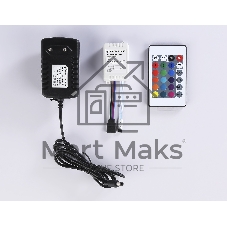 Комплект светодиодной ленты GS2502 5050 60Led/ 14.4W m/ 12V IP65 RGB/ 5000*10*2.87mm (4 конт.)