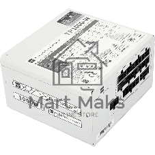 Блок питания Thermalright, 1000W 80+ Platinum (ATX, 3.0, PCIe 5.0, Full modular, 1x24(20+4)pin, 1xCPU 8(4+4)pin, 2xPCIe*2 8(6+2)pin, 1x12VHPWR PCIe 5.0 12+4pin 600mm, 10xSATA3, 5xMOLEX4pin, Active, 120x120mm, 150x140x86mm, APFC, OPP, OVP, OTP, OCP, SCP, UVP, white)