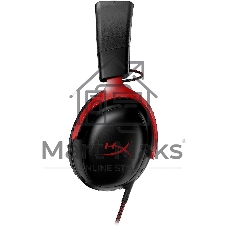 Гарнитура HyperX Cloud III чёрный-красный, проводная, 3.5 мм