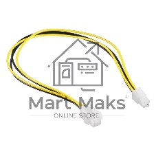 Удлинитель питания Cablexpert CC-PSU-7,ATX 4-Pin M/F, длина 0,3м