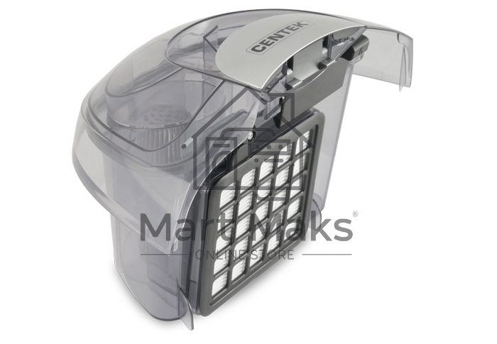Пылесос Centek CT-2535 красный/черный, 350/2000 Вт, уборка сухая, пылесборник контейнер, 1,5 л