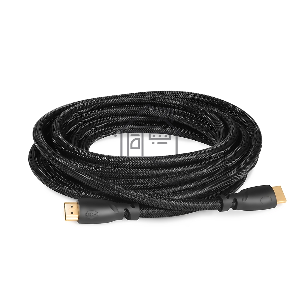 Кабель Greenconnect 1.5m HDMI версия 2.0, HDR 4:2:2, Ultra HD, 4K 60 fps 60Hz/5K*30Hz, 3D, AUDIO, 18.0 Gbит/с, 28/28 AWG, OD7.3мм, тройной экран, черный нейлон, GCR-HM811-1.5m GreenconnectКабель 1.5m HDMI версия 2.0, HDR 4:2:2, Ultra HD, 4K 60 fps 60Hz/5K