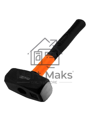 Кувалда Sparta 2000 г, фибергласовая обрезиненная рукоятка