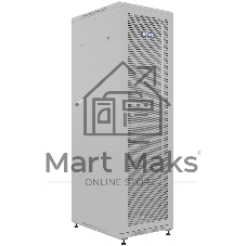 Шкаф серверный NTSS Премиум (NTSS-R42U6080PD/PD) напольный 42U 600x800мм пер.дв.перфор. задн.дв.перфор. 900кг серый IP20 сталь