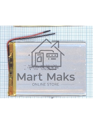 Аккумулятор Li-Pol (батарея) 3*70*105мм 2pin 3.7V/3500mAh