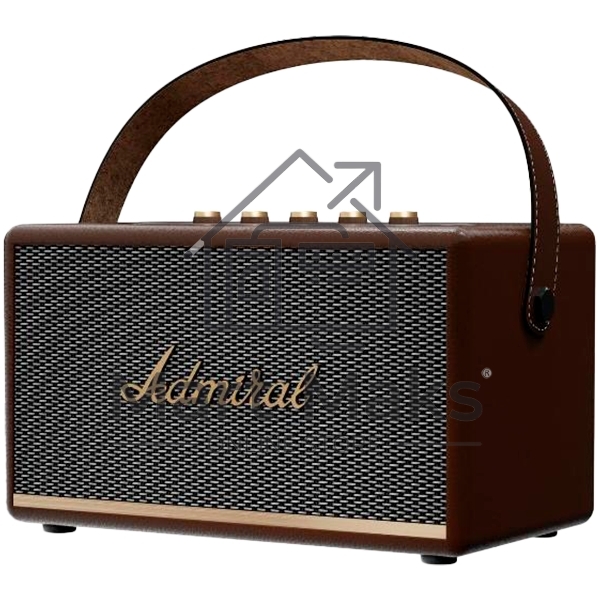 Портативная акустика Admiral BORA 60Вт/Блютус 5.0/AUX/USB/Микрофон/6600Ma/коричневый