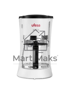 Кофеварка капельная Ufesa CG7123 ACTIVA белый, исп. кофе - молотый, 1.5 л, 800 Вт.