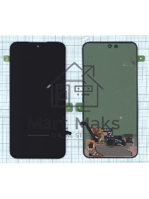 Дисплей для Samsung Galaxy S23 FE SM-S711B в сборе с тачскрином, черный orig