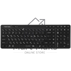 Клавиатура A4Tech FBK27C AS беспроводная, Bluetooth, радиоканал, чёрный