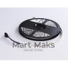 Комплект светодиодной ленты GS2502 5050 60Led/ 14.4W m/ 12V IP65 RGB/ 5000*10*2.87mm (4 конт.)