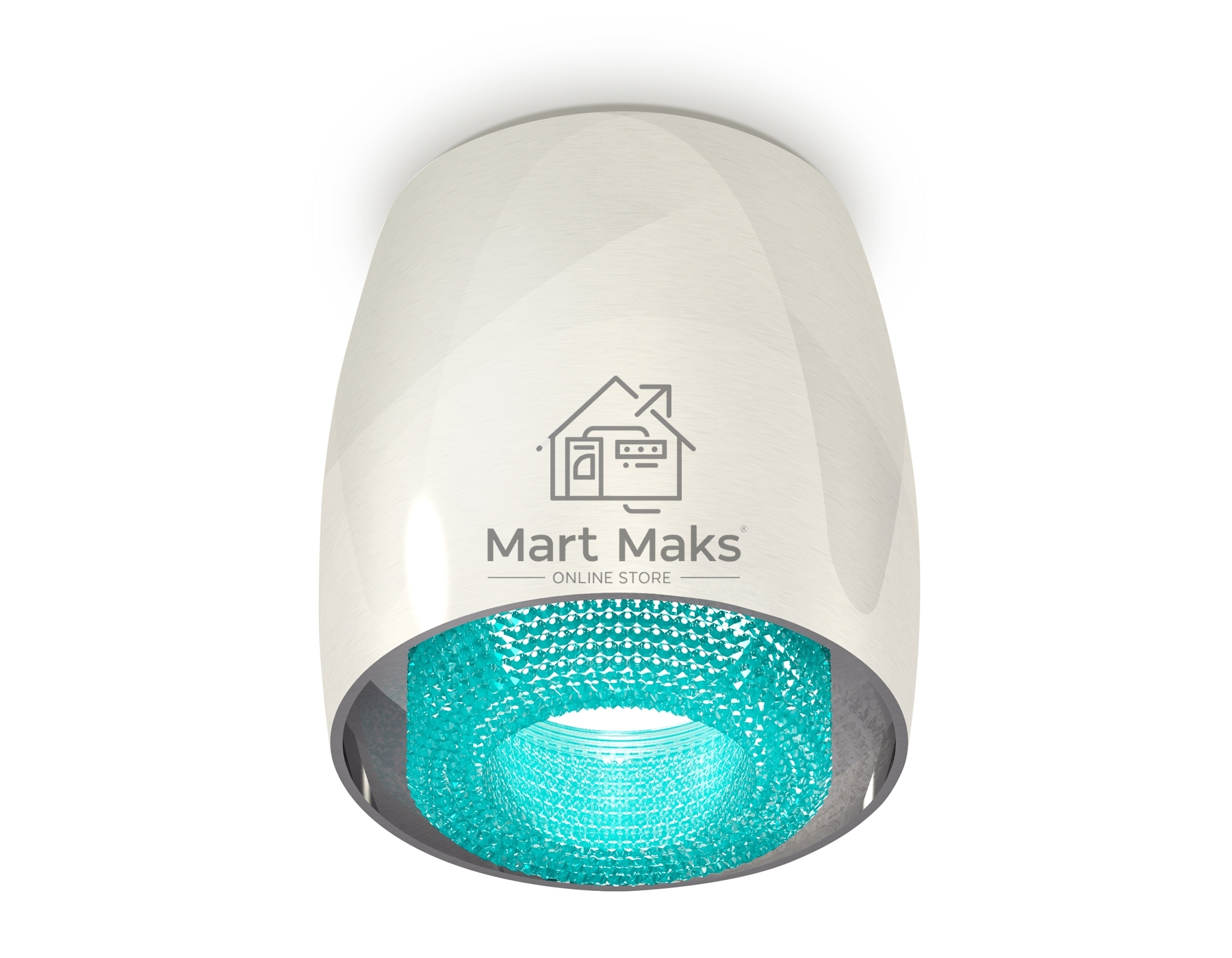 Светильник Ambrella Light XS1143011 PSL/BL серебро полированное/голубой MR16 GU5.3 (C1143, N7194)