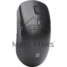 Мышь Оклик 489MW черный оптическая 3200dpi silent беспров. BT/Radio USB 6but (1885440)