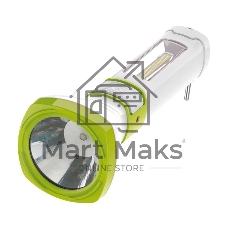 Фонарь светодиодный аккум. Космос 5W LED 3 режима бок. панель COB 3Вт с зарядным устройством