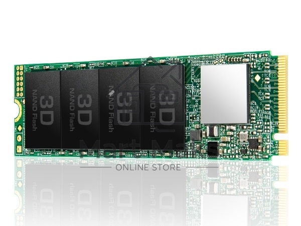 Накопитель SSD Transcend SSD110Q, 1Tb, M.2 2280, NVMe, PCIe 3.0 x4, R/W 2000/1500