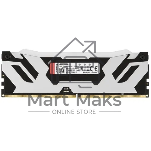 Оперативная память Kingston Fury Renegade, DDR5, 16GB (1x16GB), 8000MHz, CL38, DIMM, с радиаторами, RGB, серебристый/черный