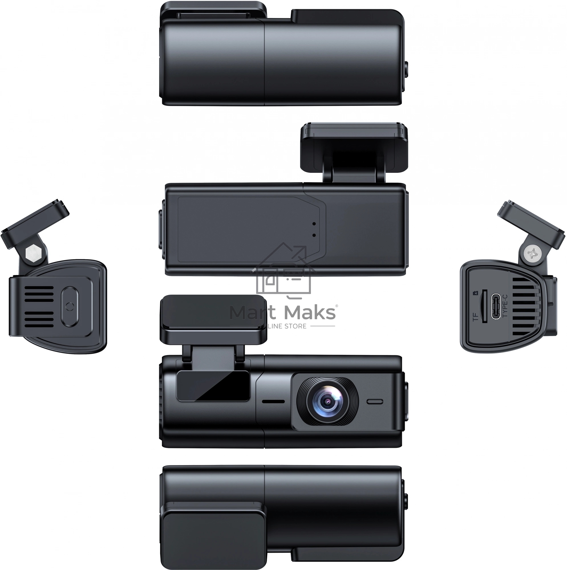 Видеорегистратор Digma FreeDrive 920W черный 2Mpix 1080x1920 170гр. GP1167